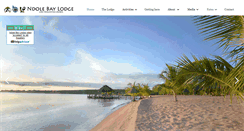 Desktop Screenshot of ndolebaylodge.com